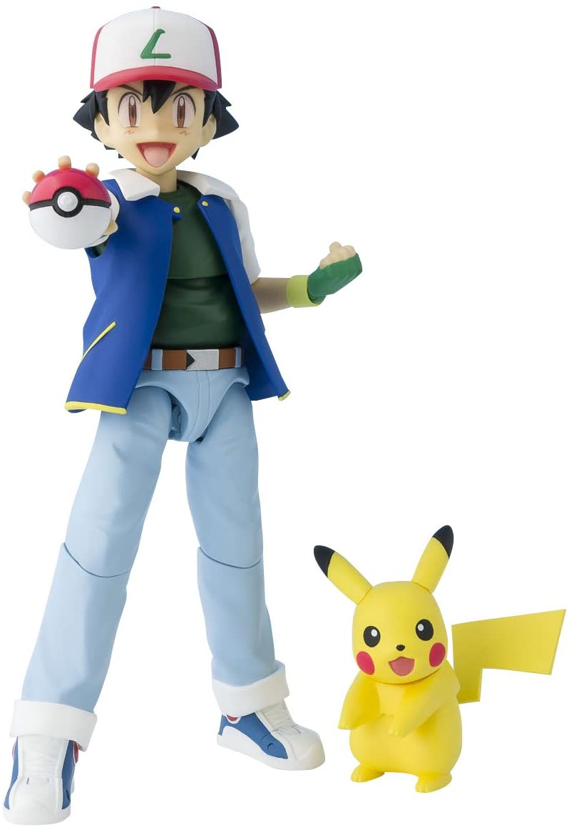 S.H. Figuarts Pokemon The Movie 20 Ash Ketchum and Pikachu