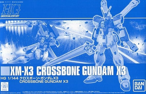 Gundam 1/144 HGUC Crossbone Gundam X-3 Model Kit Exclusive