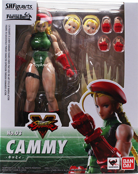 S.H. Figuarts Street Fighter V (5) Cammy Action Figure