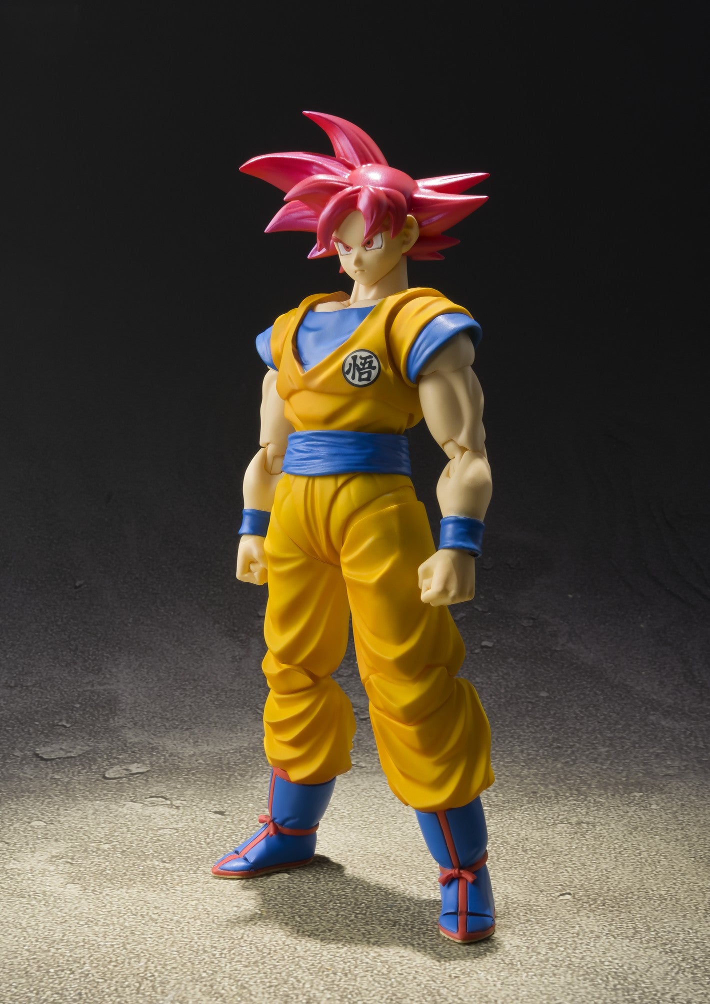 S.H. Figuarts Dragon Ball Z Super Saiyan God (SSG) Son Goku (Gokou) Figure