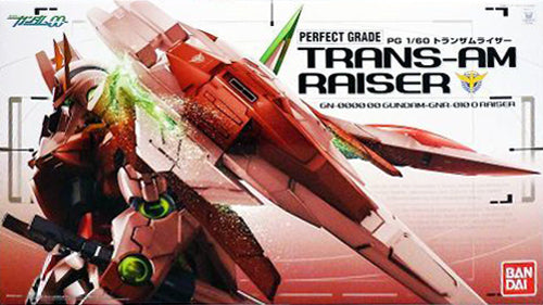Gundam 1/60 PG Gundam 00 GN-0000+GNR-010 Trans-Am Raiser Model Kit Exclusive