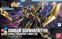 Gundam 1/144 HGBF #055 NK-13S  Schwarzritter Gundam Build Fighters Amazing Ready Model Kit