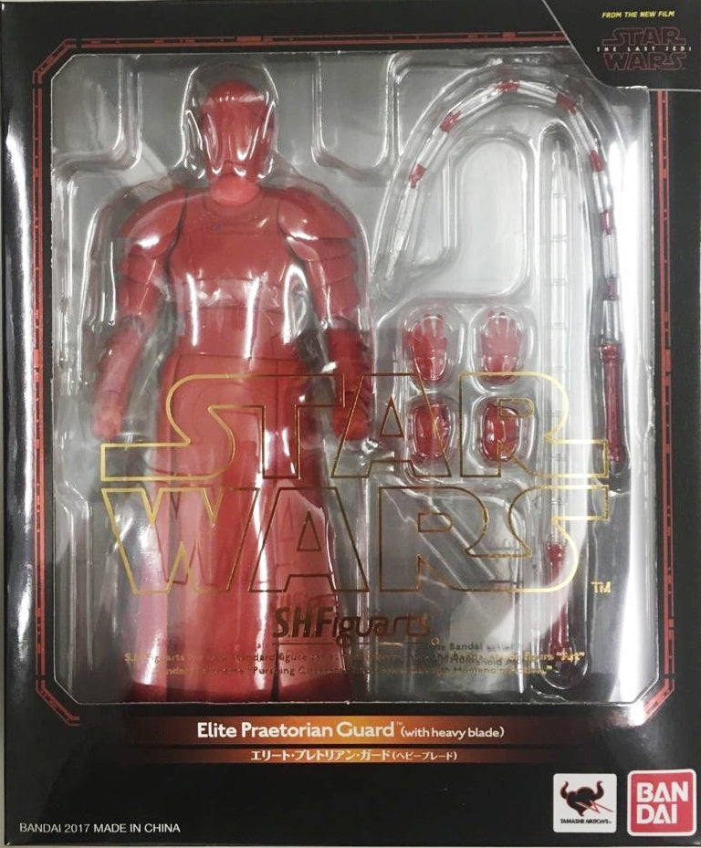 Star Wars Elite Praetorian Guard BANDAI S.H.Figuarts Action Figure The Last  Jedi