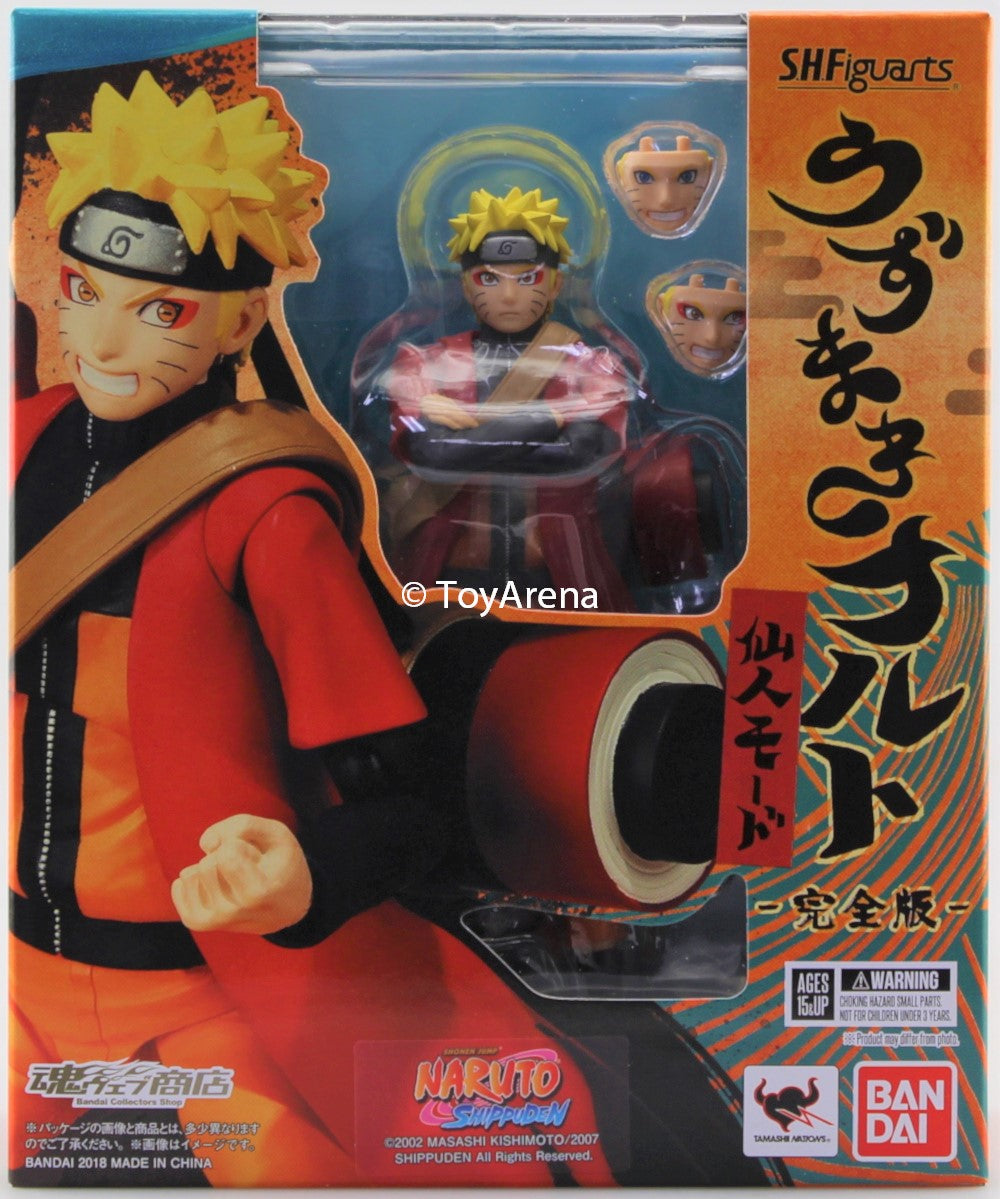 S.H. Figuarts Naruto Uzumaki Sage Mode Advanced Ver. Naruto Shippuden Action Figure