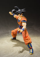 S.H. Figuarts Dragonball Z Son Goku 2.0 ( A Saiyan Raised on Earth) Action Figure