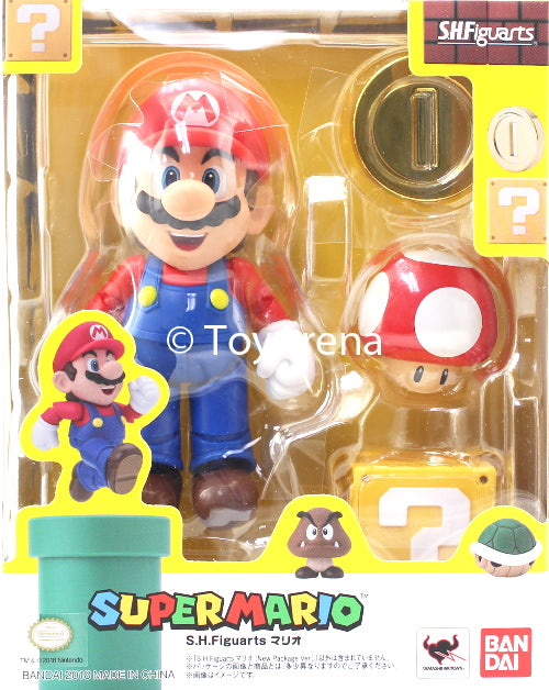 S.H. Figuarts Super Mario Super Mario Bros. Repackage Ver. Action Figure