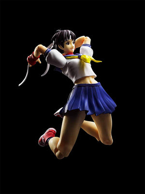 S.H. Figuarts Street Fighter V (5) Sakura Kasugano Action Figure 2