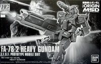 Gundam 1/144 HG The Origin FA-78-2 Heavy Gundam Model Kit Exclusive