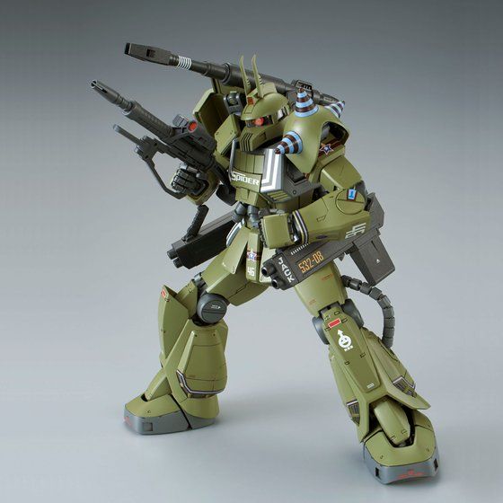 Gundam 1/100 MG MSV Zaku Cannon (Ian Graden Custom) Model Kit Exclusive