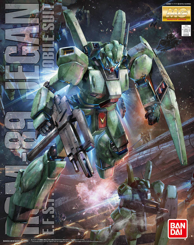 Gundam 1/100 MG Char's Counter Attack RGM-89 Jegan Model Kit 1