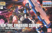 Gundam 1/144 HG #22 The Origin GM Guard Custom RGM-79HC Model Kit 1