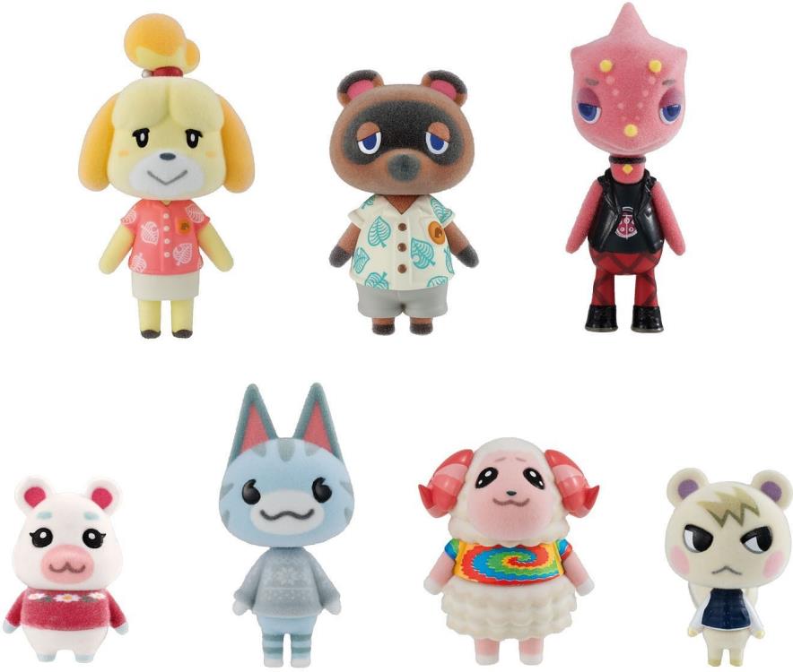 Bandai Tomodachi Doll Animal Crossing: New Horizons Trading Figure Set of 8