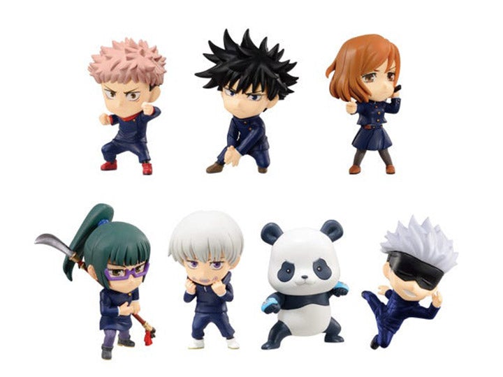 Bandai Spirits Adverge Motion Jujutsu Kaisen Boxed Set of 7 Trading Figures