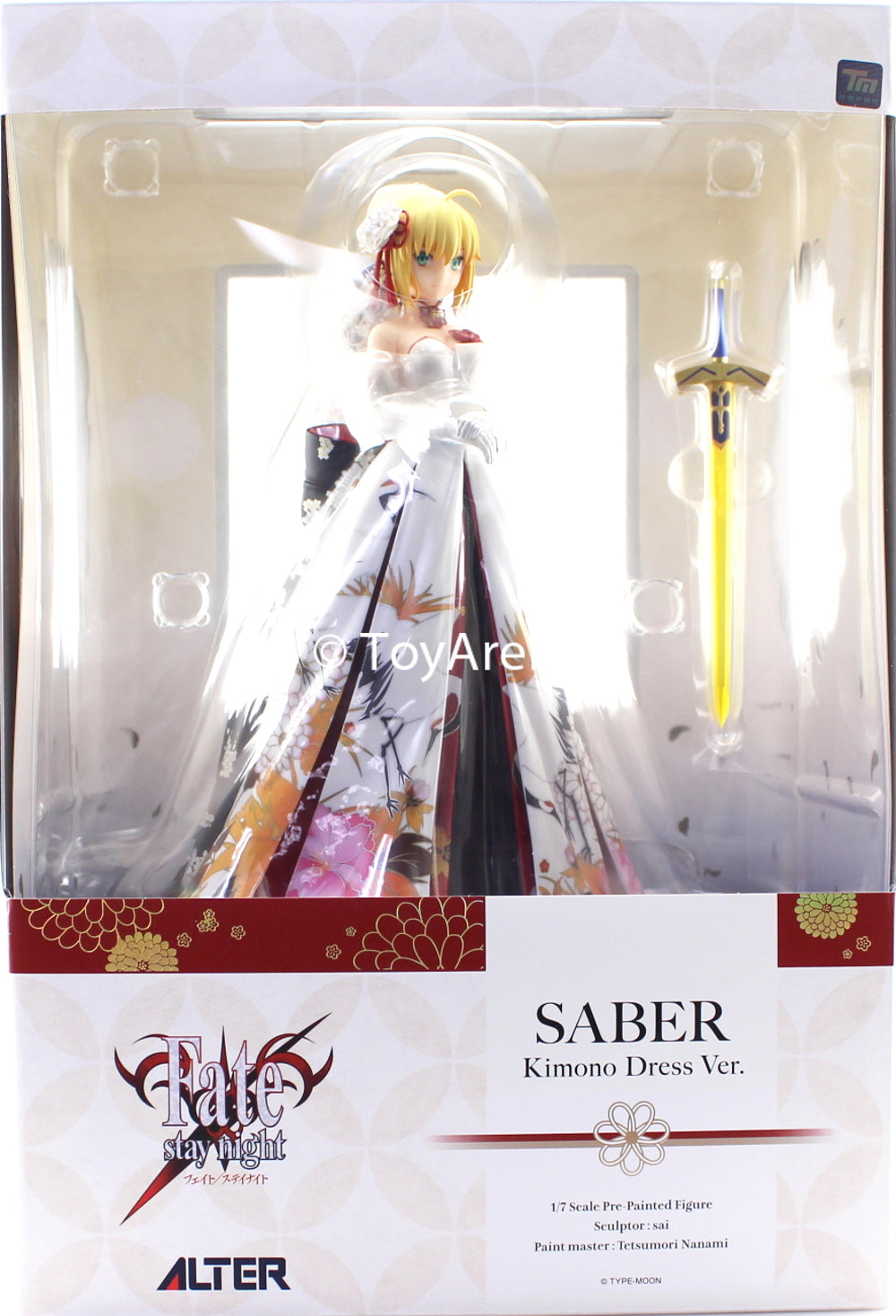 Alter 1/7 Fate/Stay Night Saber Kimono Dress Ver. PVC Scale Figure