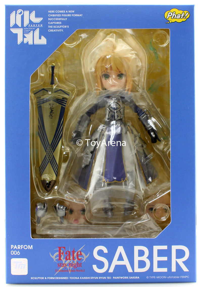 Phat! Parform #006 Saber Fate/ Stay Night Unlimited Blade Works Action Figure