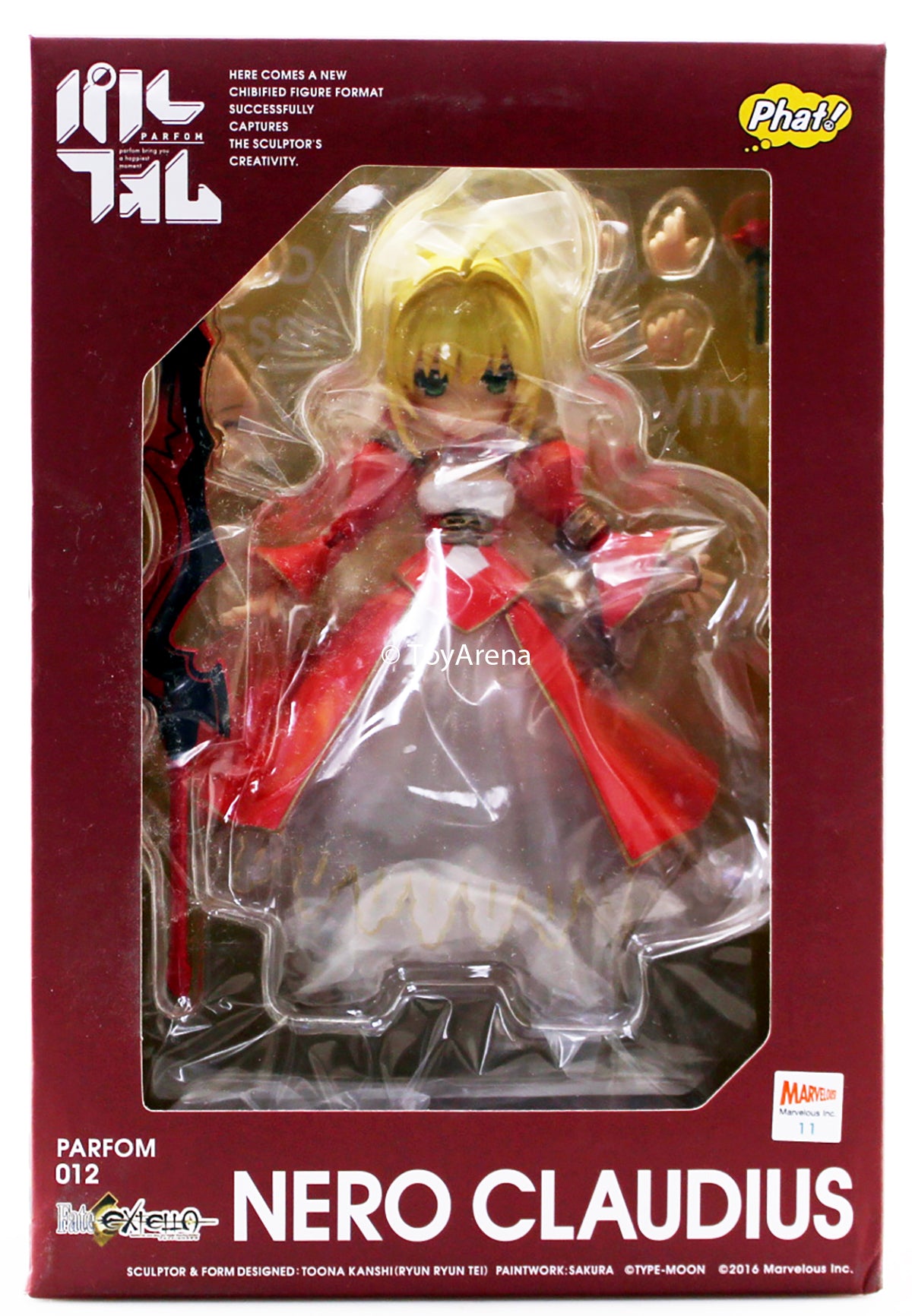 Phat! Parform #012 Saber Nero Claudius Fate/EXTELLA Action Figure