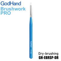 God Hand Godhand GH-EBRSP-DR Brushwork PRO Hobby Dry-brushing Paint Brush For Plastic Model Kit