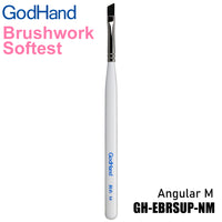 God Hand Godhand GH-EBRSUP-NM Brushwork Softest Hobby Angular Paint Brush M For Plastic Model Kit