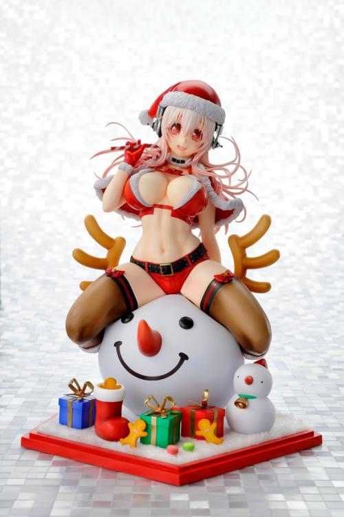 Vertex 1/7 SoniComi Super Sonico Christmas Ver. Scale Statue Figure PVC
