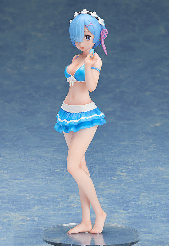 FREEing!! 1/12 Re: Zero -Starting Life in Another World- Rem Swinsuit Ver. Scale Statue Figure PVC