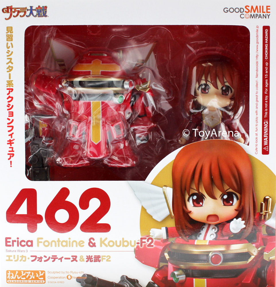 Nendoroid #462 Erica Fontaine & Koubu-F2 Sakura Wars 3