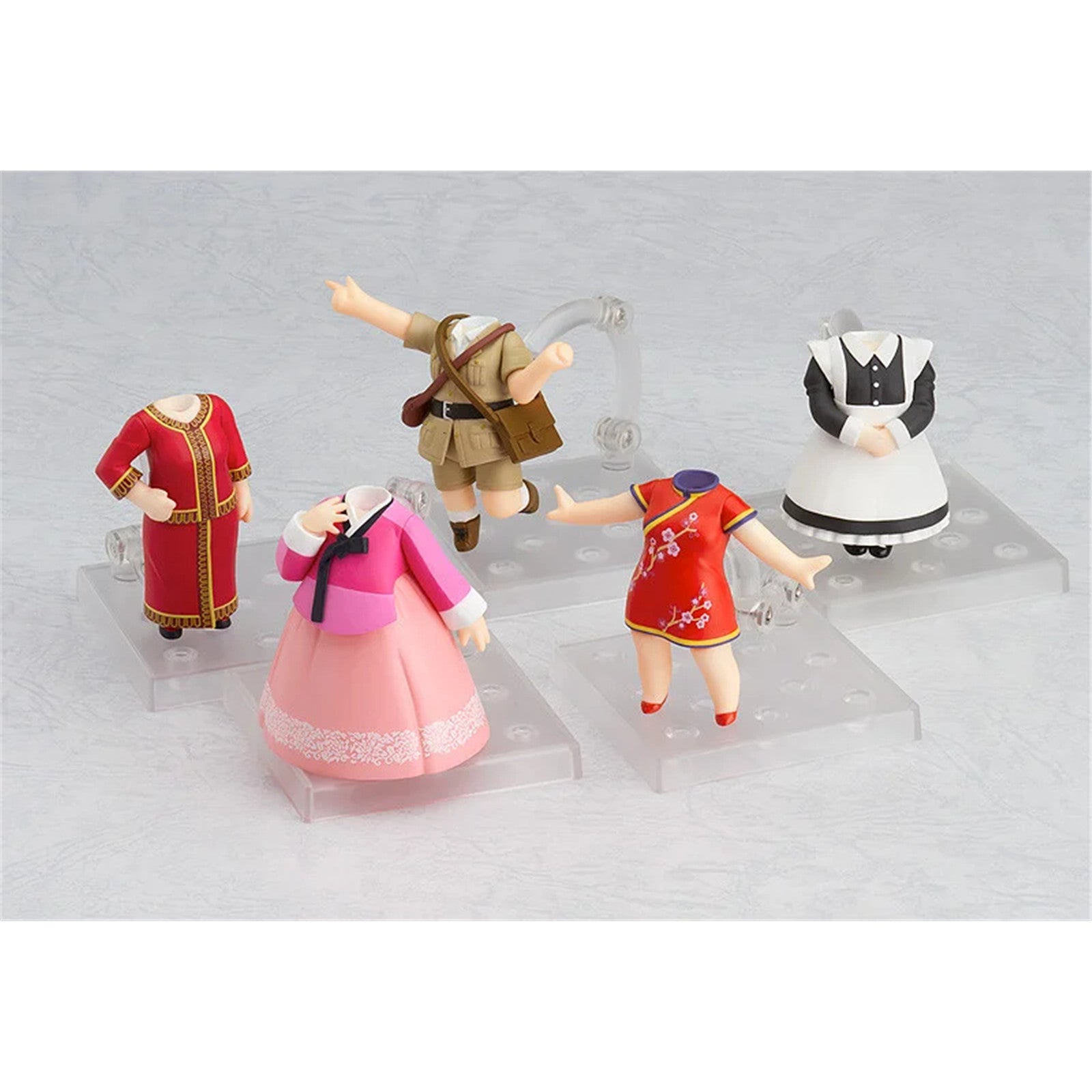 Good Smile Company Nendoroid More: Love Live! Sunshine! Dress Up World Image Girls Vol.1 Trading Figure Set of 5