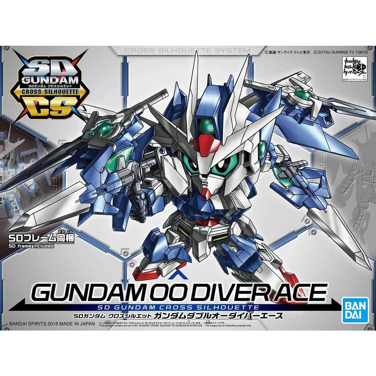 Gundam SDCS Cross Silouette #06 Gundam 00 Diver Ace Model Kit