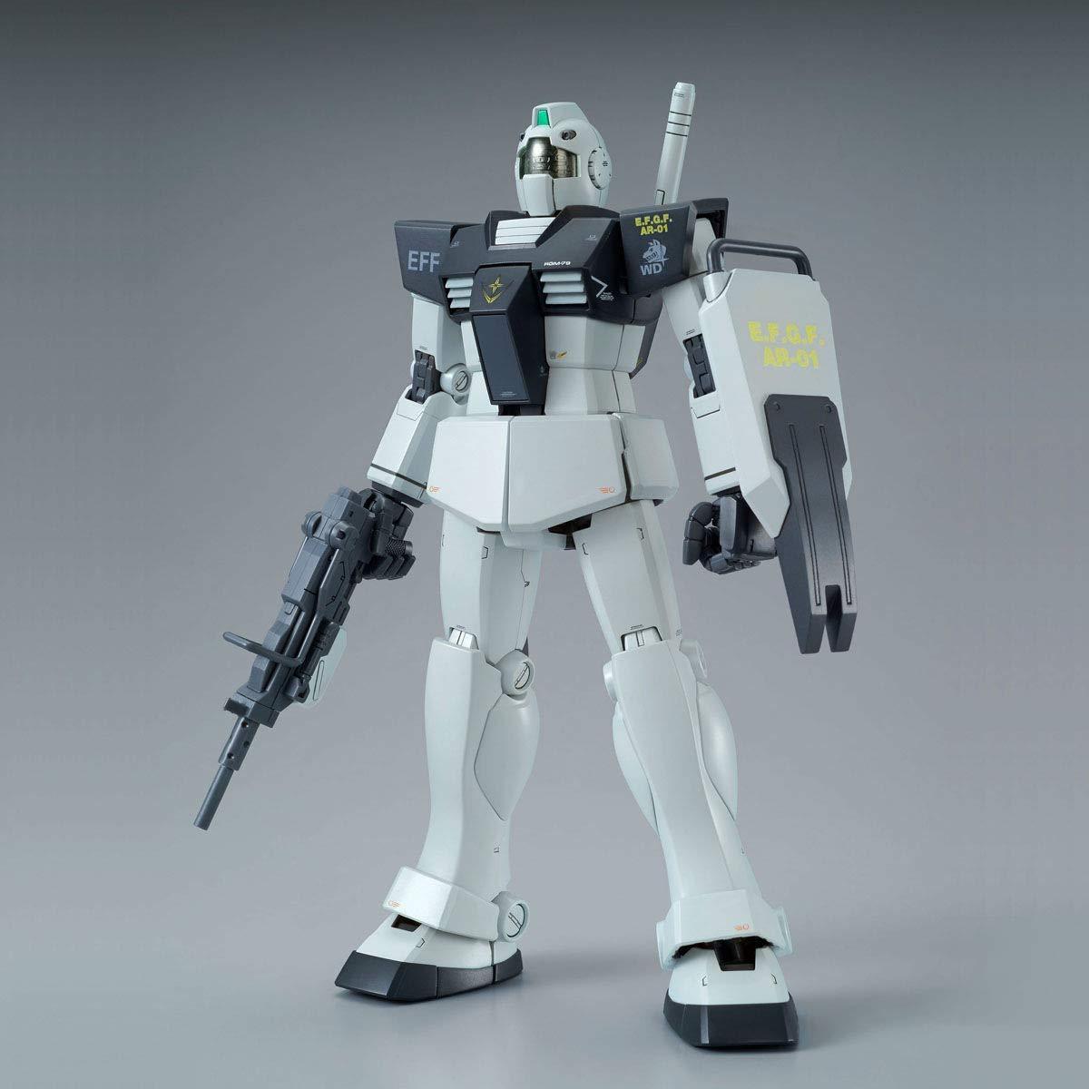 Gundam 1/100 MG Gundam 0079 RGM-79 GM White Dingo Team Custom Model Kit Exclusive