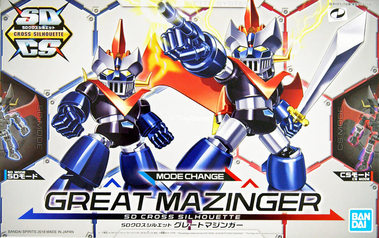 SD Cross Silhouette SDCS #02 Great Mazinger Model Kit 1