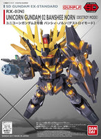 Gundam SD EX-Standard #015 RX-0[N] Unicorn Gundam 02 Banshee Norn (Destroy Mode) Model Kit