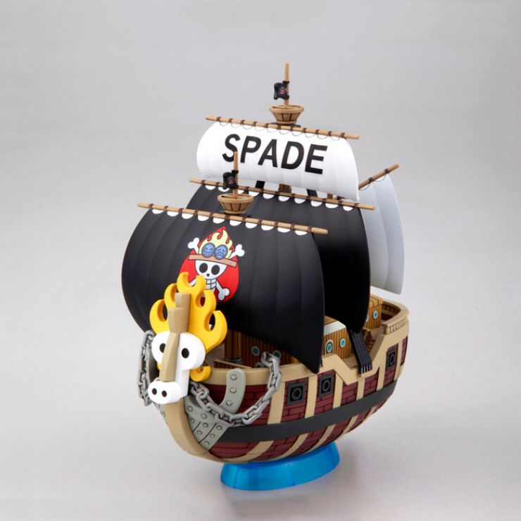 Bandai One Piece Grand Ship Collection #12 Spade Pirate Ship Model Kit