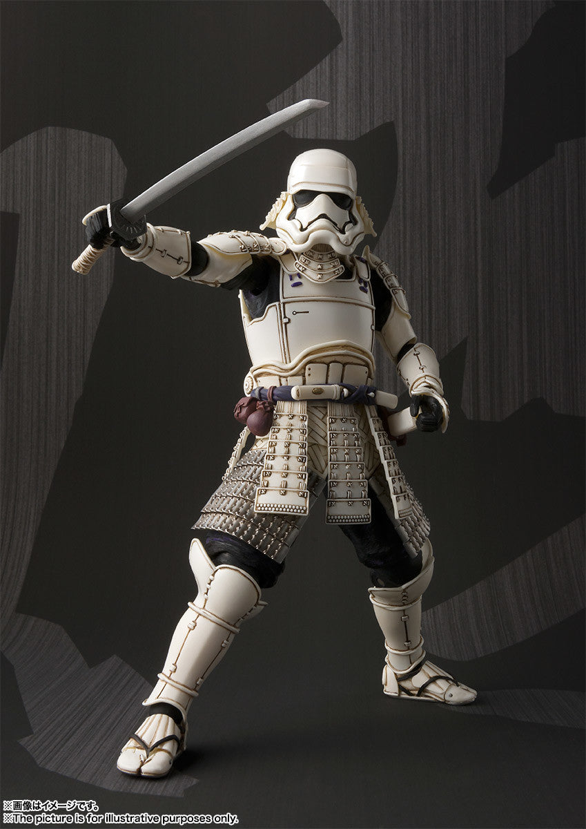 Tamashii Nations Movie Realization Star Wars Ashigaru First Order Stormtrooper Meisho Action Figure 4