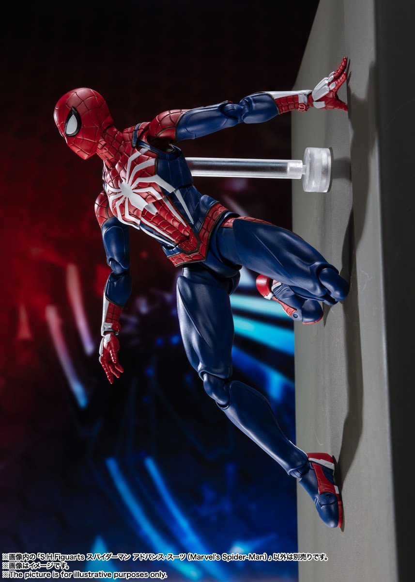 S.H. Figuarts Marvel Spiderman Advanced Spiders-Man Suit Action Figure 10