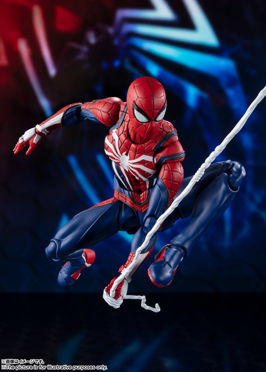 S.H. Figuarts Marvel Spiderman Advanced Spiders-Man Suit Action Figure 1