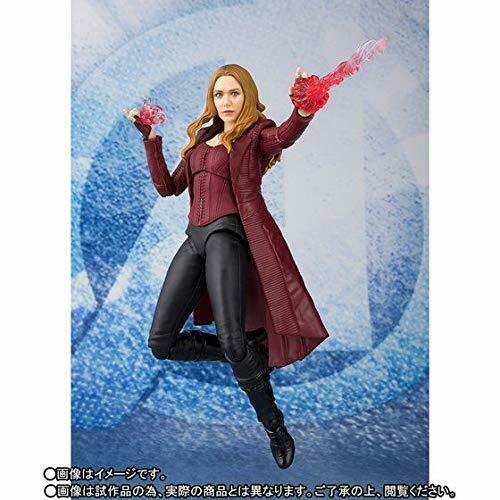 S.H. Figuarts Marvel Scarlet Witch Avengers Infinity War Tamashii Exclusive Action Figure