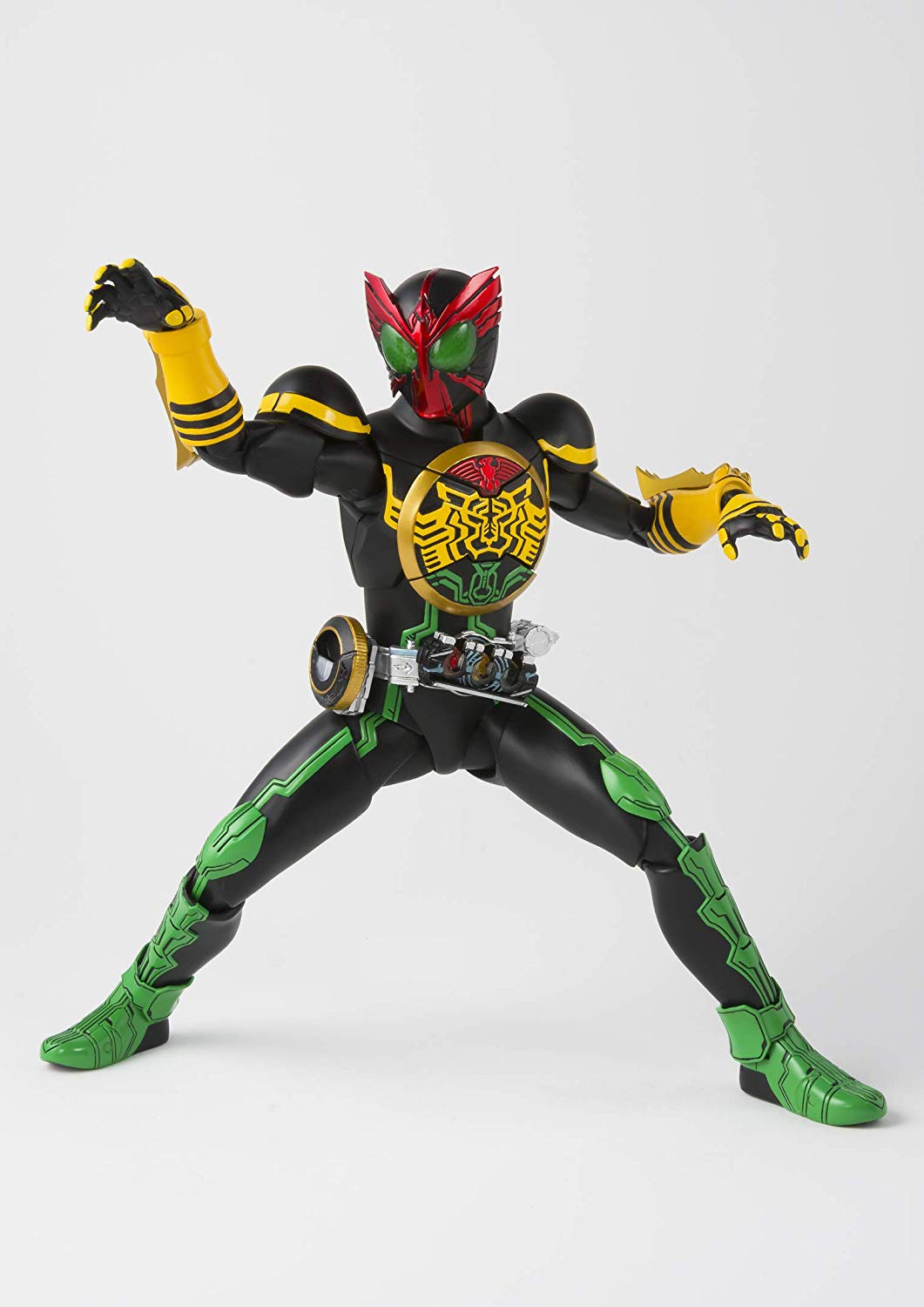 S. H. Figuarts Kamen Rider Shinkocchou Seihou OOO Tatoba Combo Kamen Rider 000 Action Figure