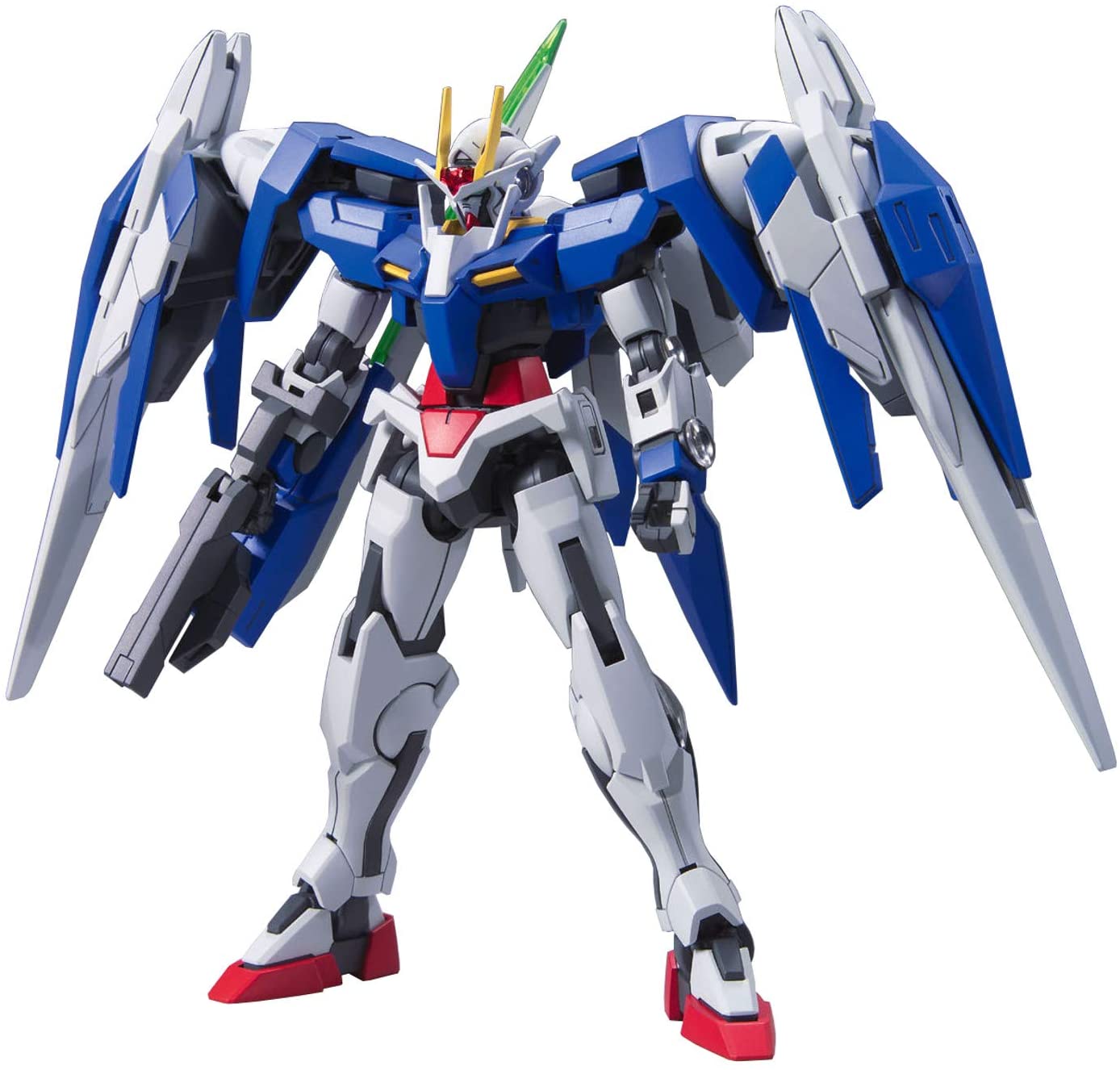 Gundam 1/144 HG 00 #54 GN-0000+GNR-010 00 Raiser + GN Sword III Model Kit