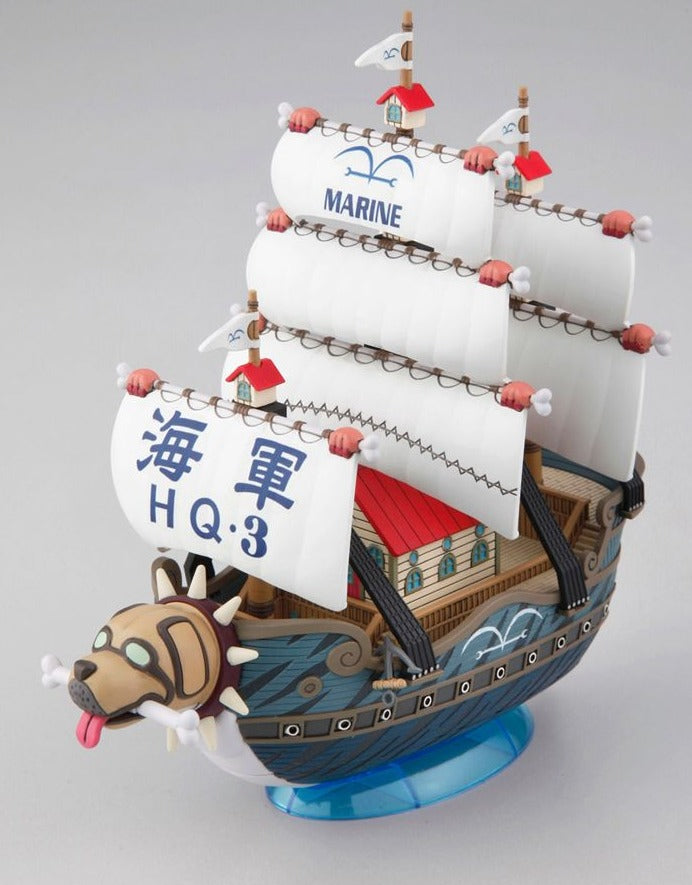 Bandai One Piece Grand Ship Collection #08 Garp's Warship Model Kit