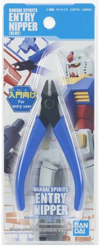 Bandai Spirits Entry Nipper Blue Plastic Cutting Nipper For Plastic Model
