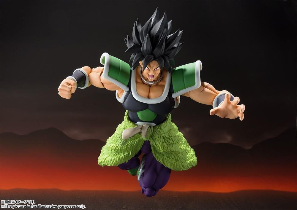 S.H. Figuarts Dragon Ball Super Broly Action Figure (Jap Ver.) 4