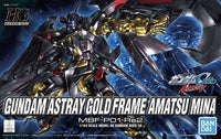 Gundam 1/144 HG #59 MBF-P01-Re2 Gundam Astray Gold Frame Amatsu Mina Model Kit 1
