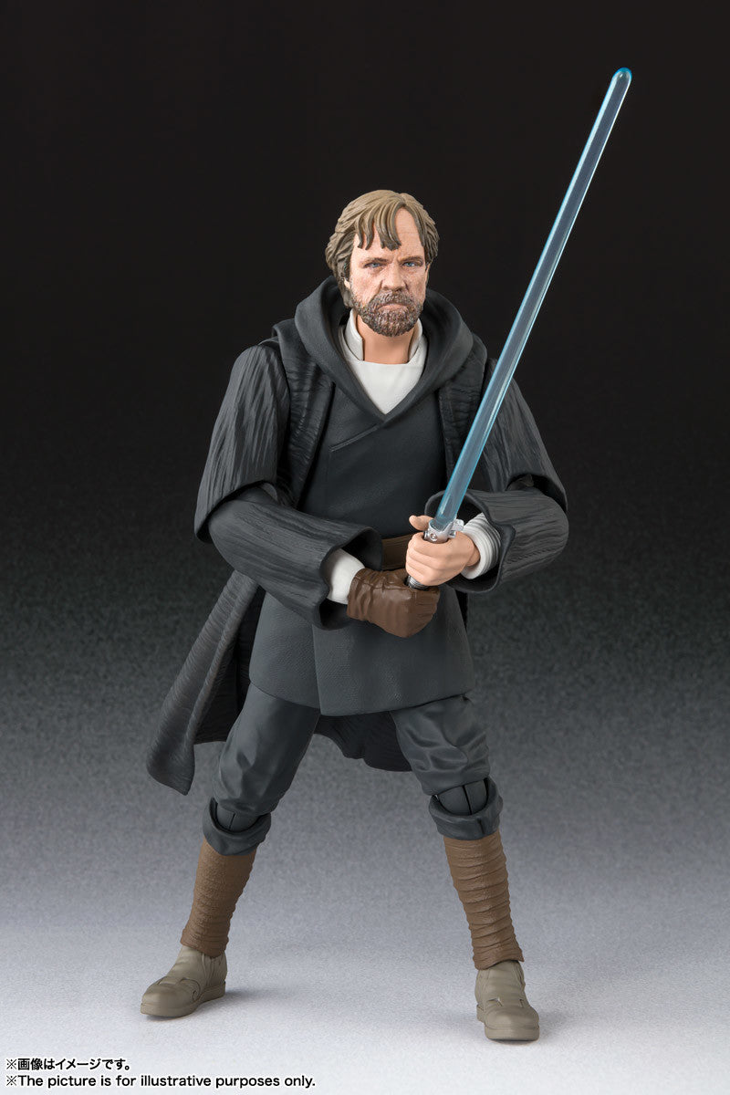 S.H. Figuarts Star Wars: The Last Jedi Luke Skywalker Battle of Crait Action Figure 5