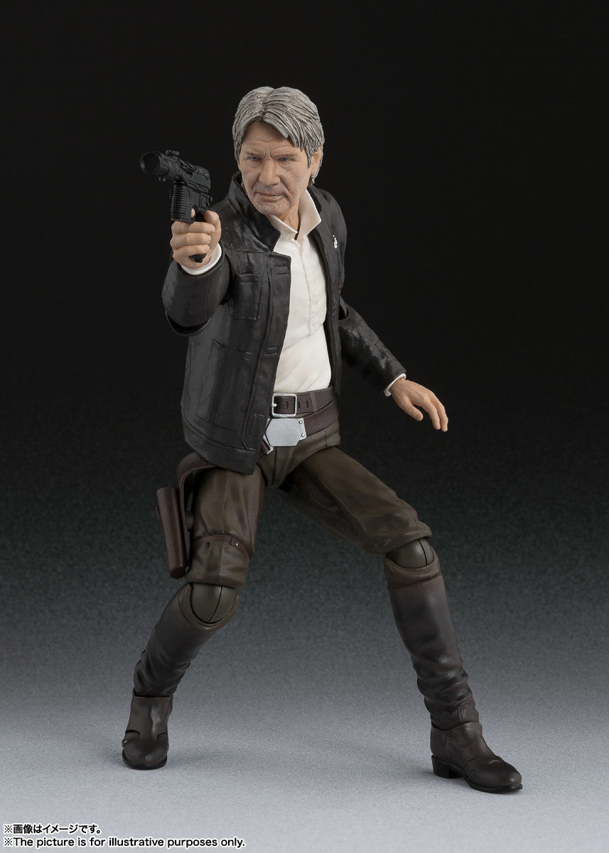 S.H. Figuarts Star Wars: The Force Awakens Han Solo Action Figure 1