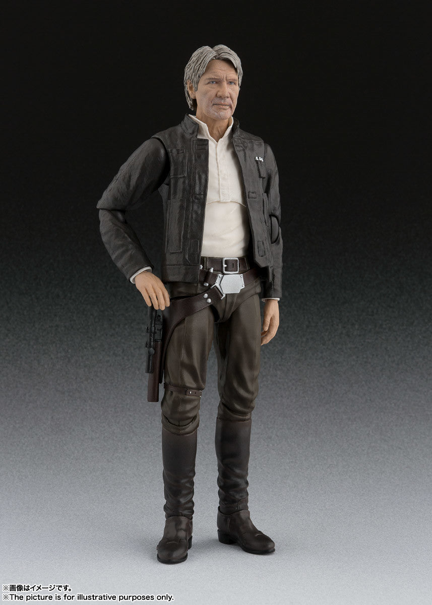 S.H. Figuarts Star Wars: The Force Awakens Han Solo Action Figure 3