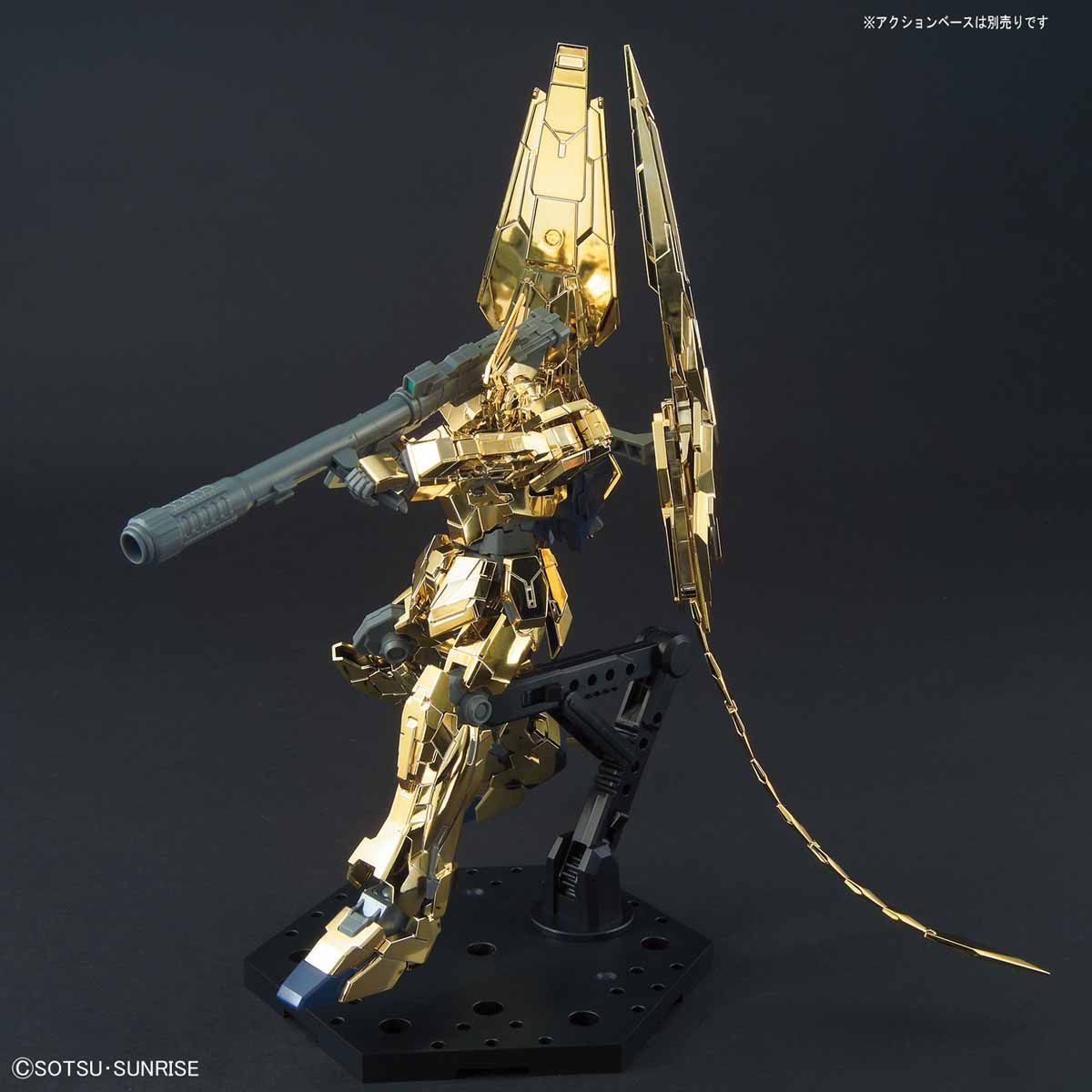 Gundam 1/144 HGUC #227 RX-0 Unicorn Gundam 03 Phenex Unicorn Mode Narrative Ver Gold Coating 7
