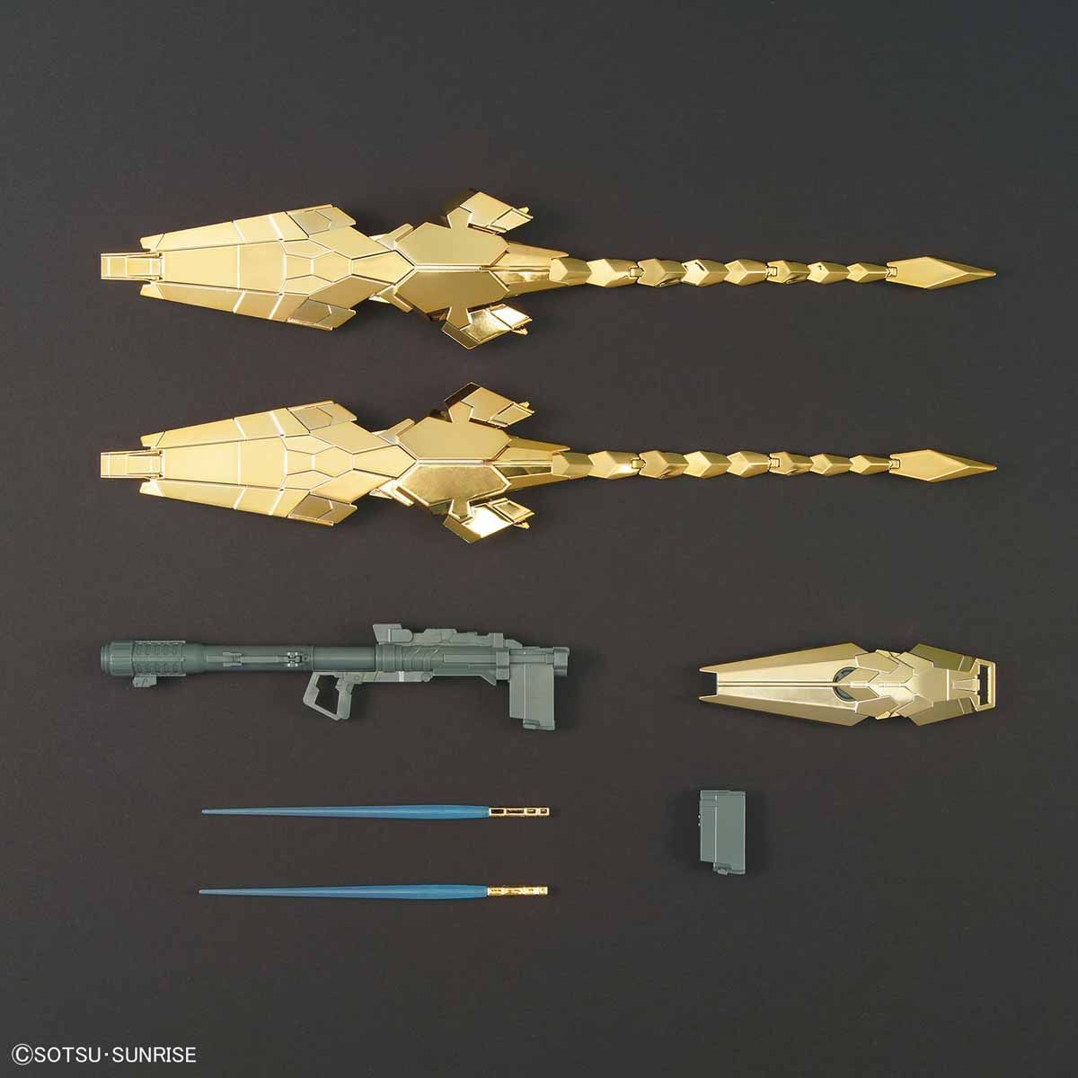 Gundam 1/144 HGUC #227 RX-0 Unicorn Gundam 03 Phenex Unicorn Mode Narrative Ver Gold Coating 8