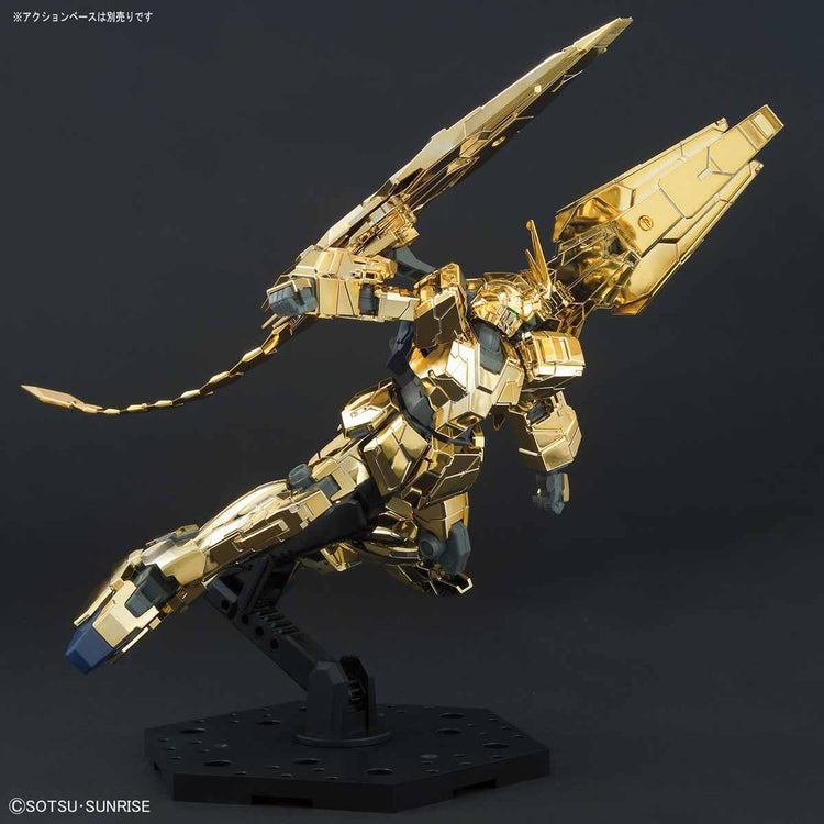 Gundam 1/144 HGUC #227 RX-0 Unicorn Gundam 03 Phenex Unicorn Mode Narrative Ver Gold Coating 4