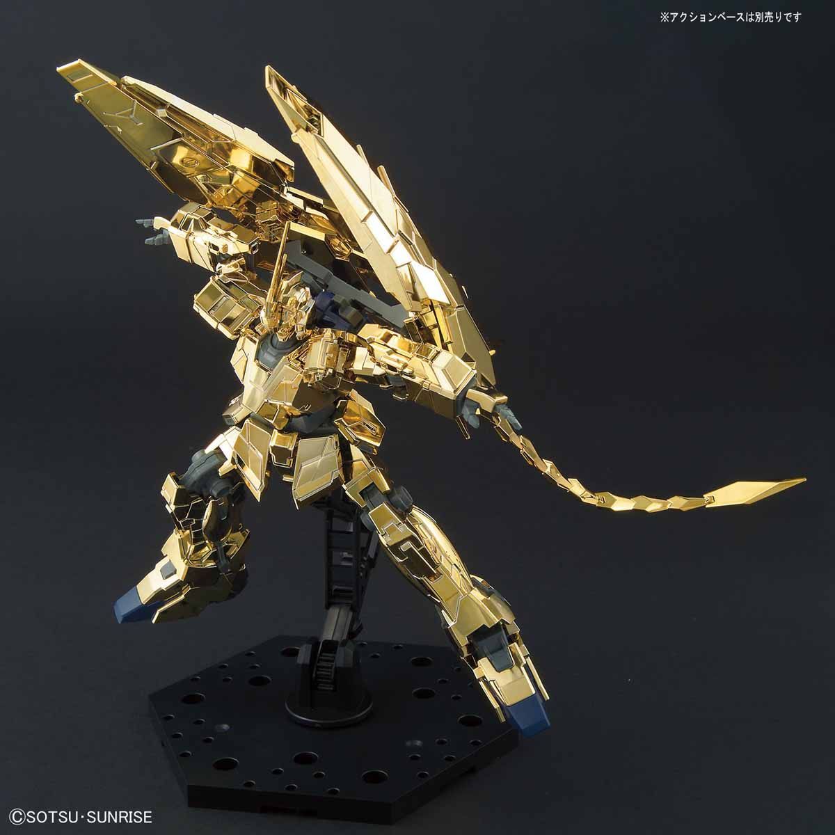 Gundam 1/144 HGUC #227 RX-0 Unicorn Gundam 03 Phenex Unicorn Mode Narrative Ver Gold Coating 5