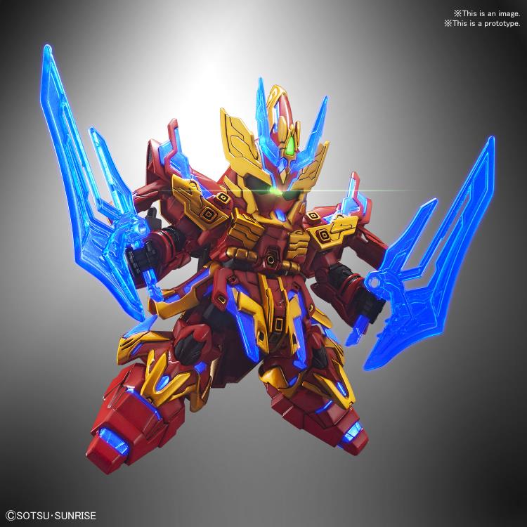 Gundam SDSS #021 Sangoku Soketsuden Zhang Liao Sazabi Model Kit 5