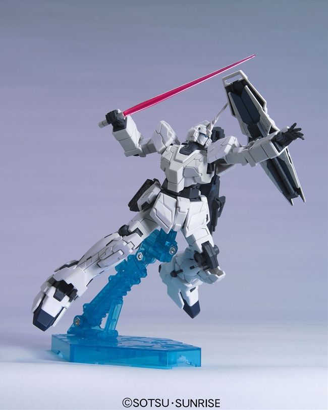 Gubdam 1/144 HGUC #101 UC RX-0 Unicorn Gundam (Unicorn Mode) Model Kit 6